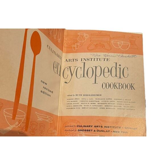 Culinary Arts Institute Encyclopedic Cookbook Ruth Berolzheimer 1970 Edition - Picture 9 of 11